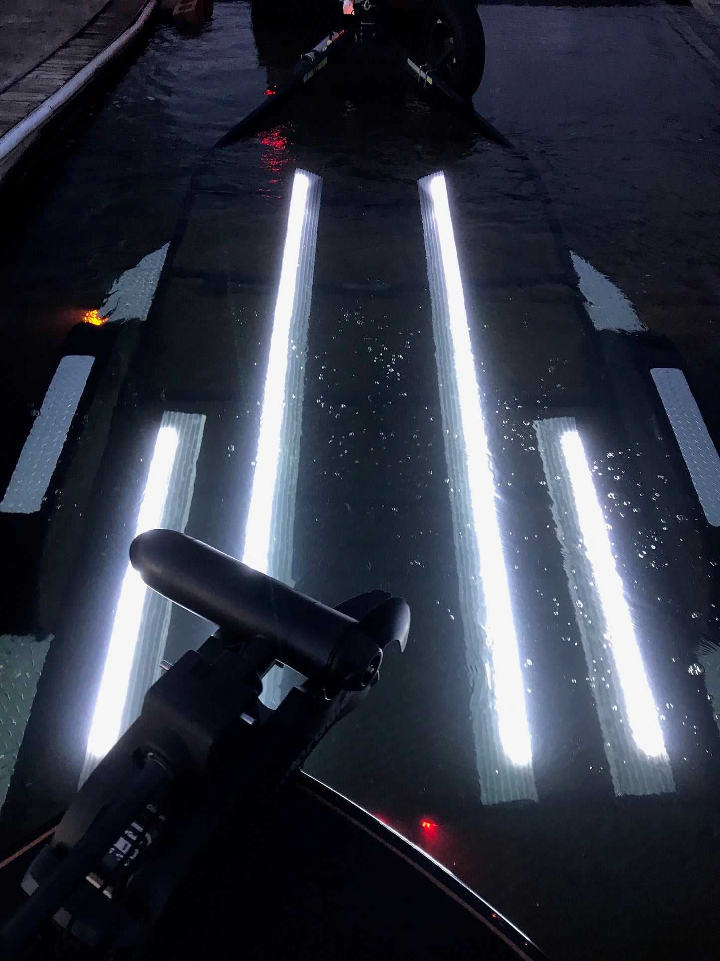 Bright White LED Lights combined with Gatorbak Bunks