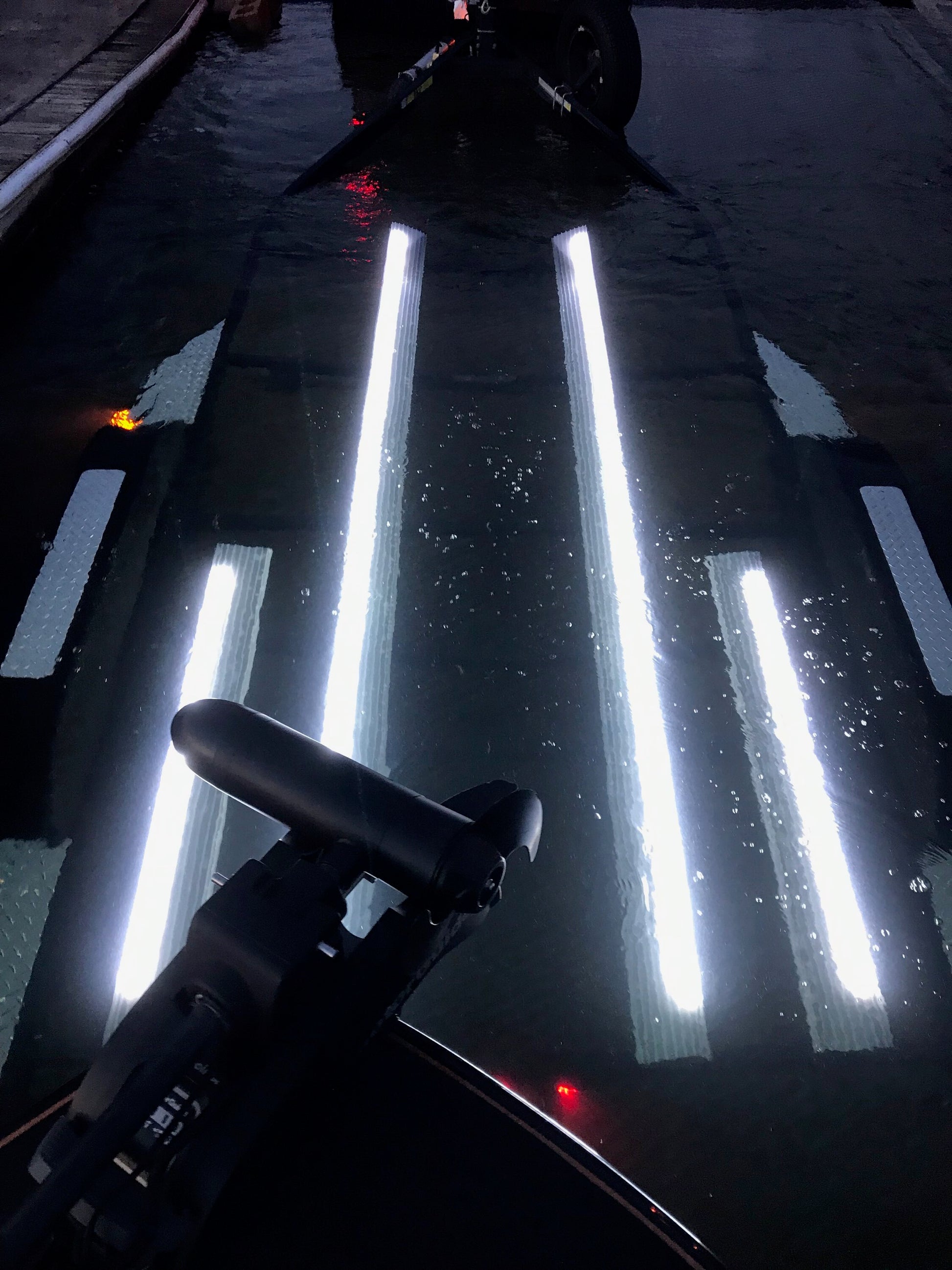 Bright White LED Lights combined with Gatorbak Bunks