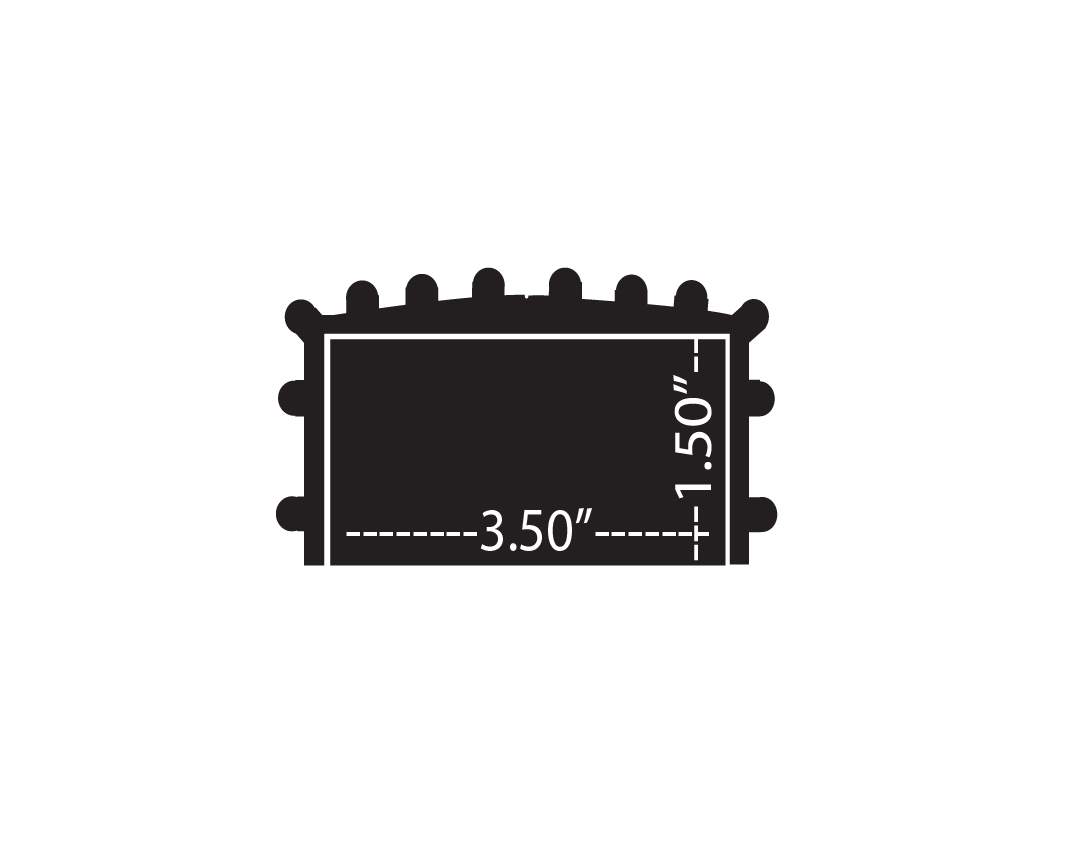 Gatorbak GB350 Profile on 2x4 Structure
