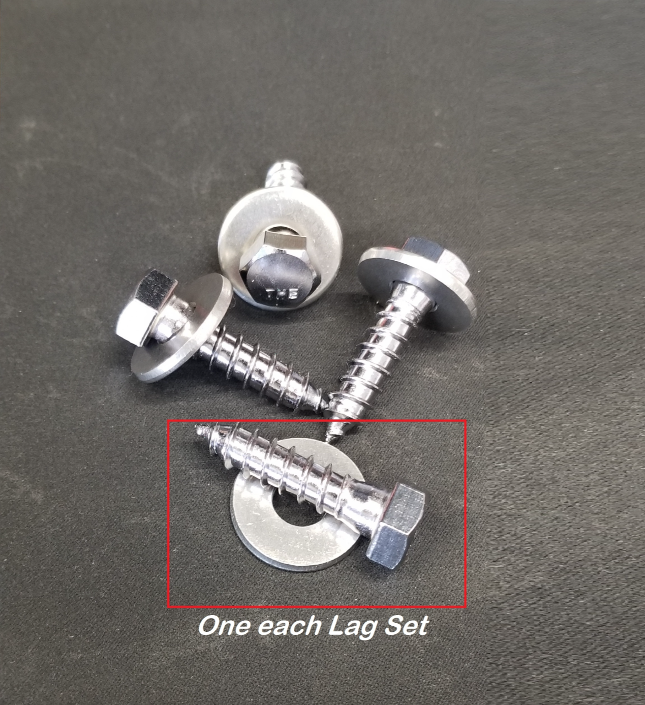 Stainless Steel Lag Bolts and Washers
