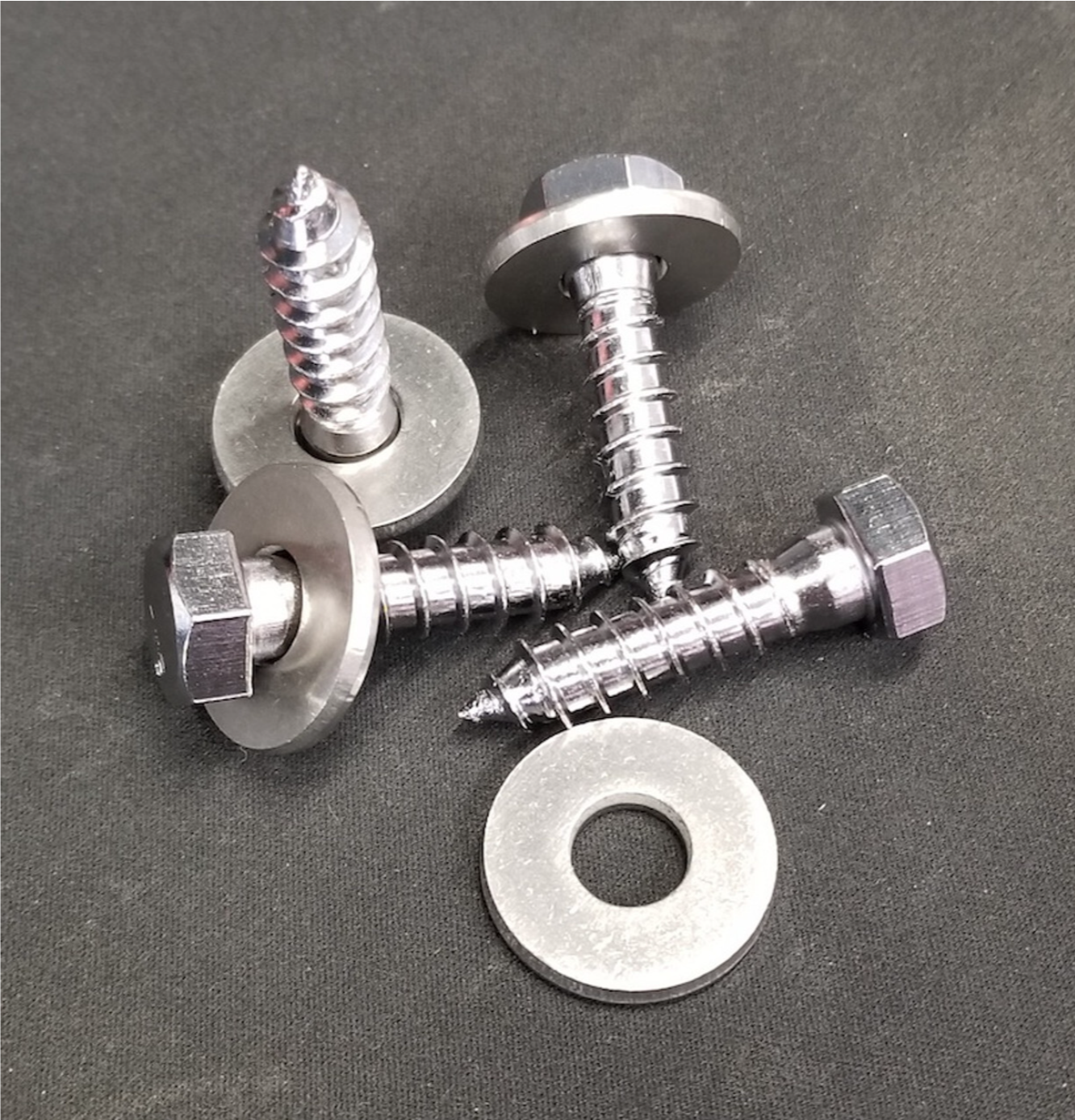 Stainless Steel Lag Bolts and Washers