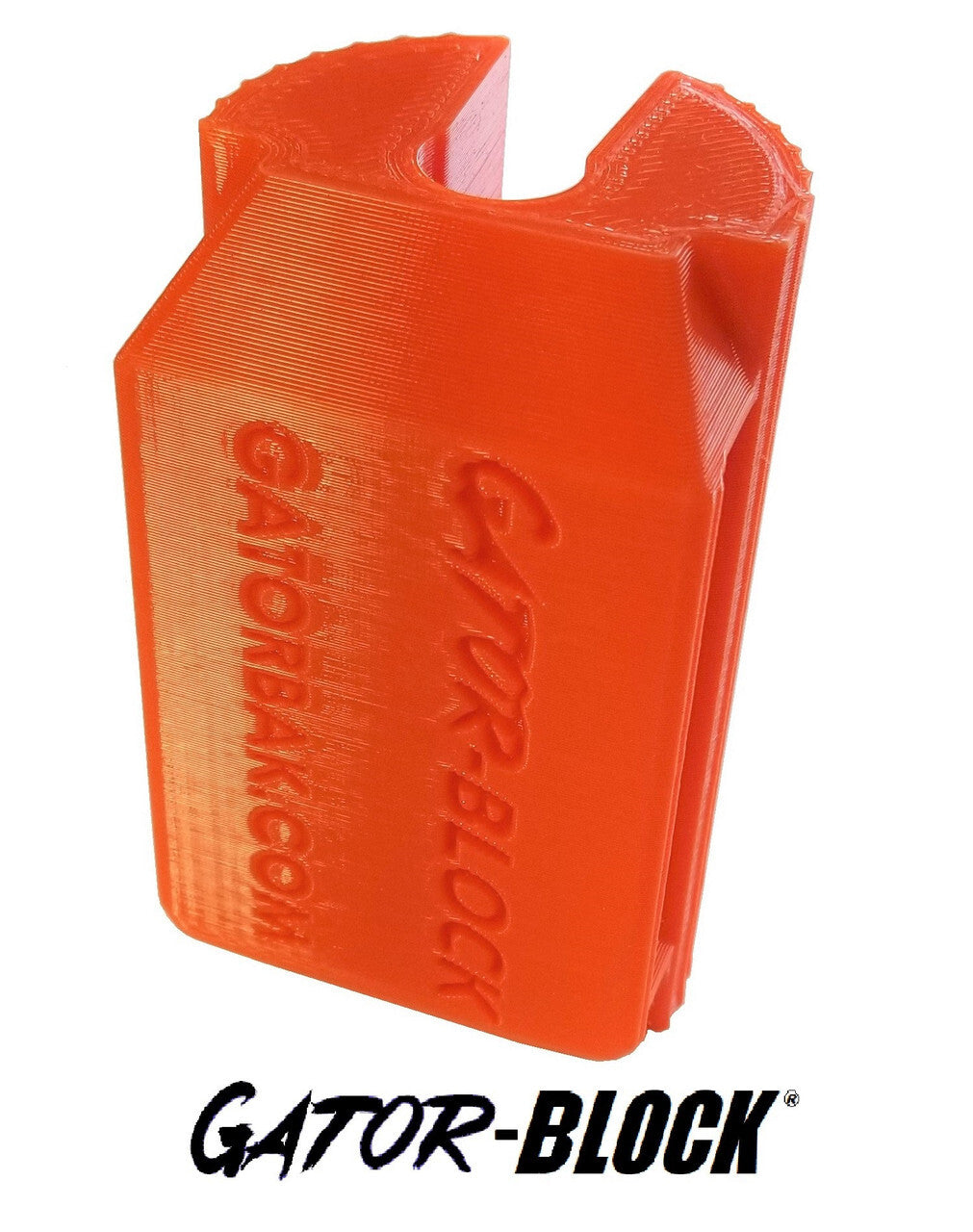 Orange Gator-Black product for boats