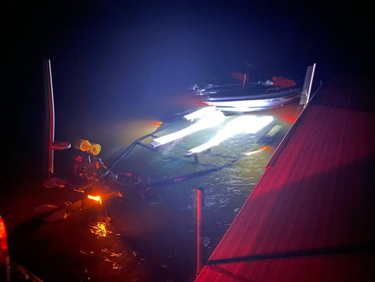 How LED Boat Bunks Can Make Night Launching and Loading Safer