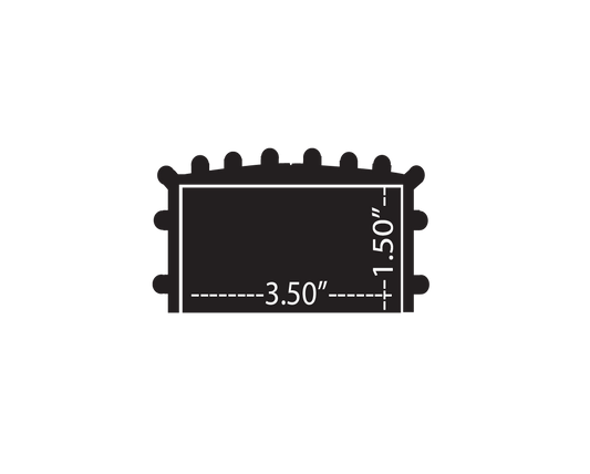 Gatorbak GB350 Profile on 2x4 Structure