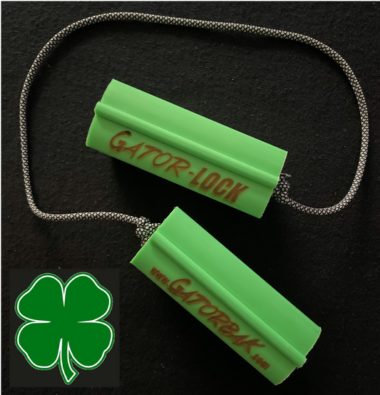 Gator-Lock Steering Lock for boats shamrock green special edition