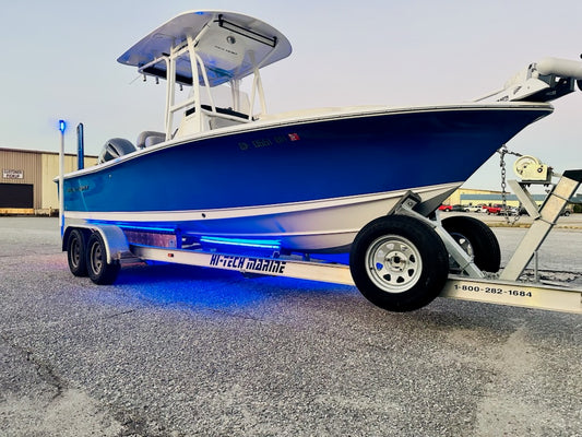 Boat Trailer with LED Lighting and Gatorbak Bunks