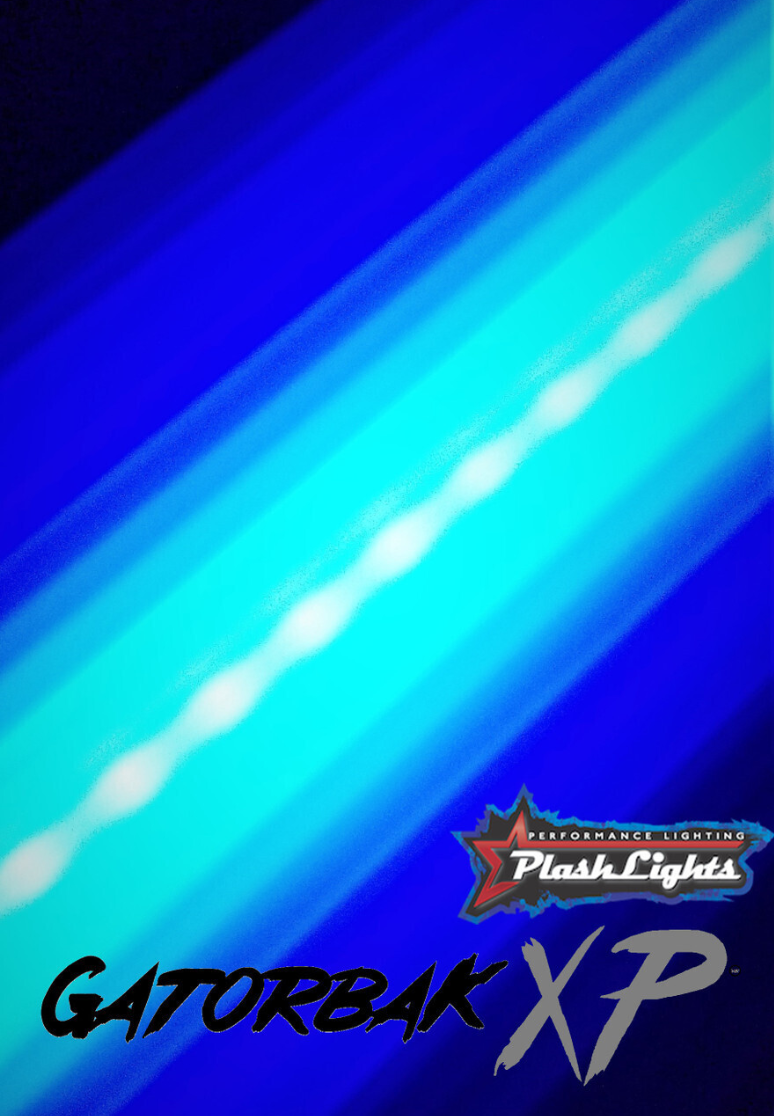 Blue Light Strip behind Gatorbak XP 